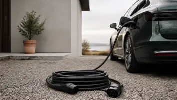 Langt 15 meter Type 2-ladekabel til elbil forklaret