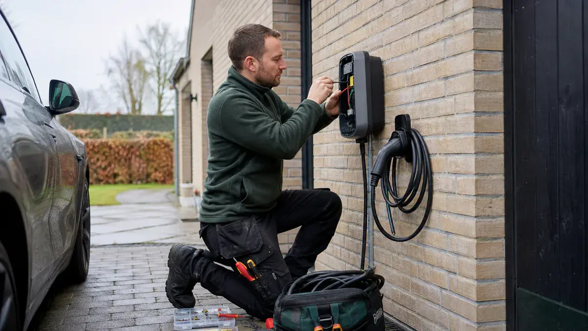 Installation af ladeboks