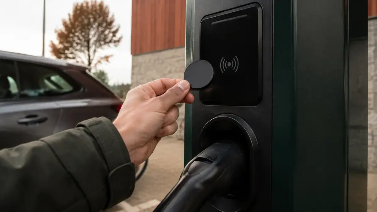 RFID-ladebrik til elbil-ladeboks