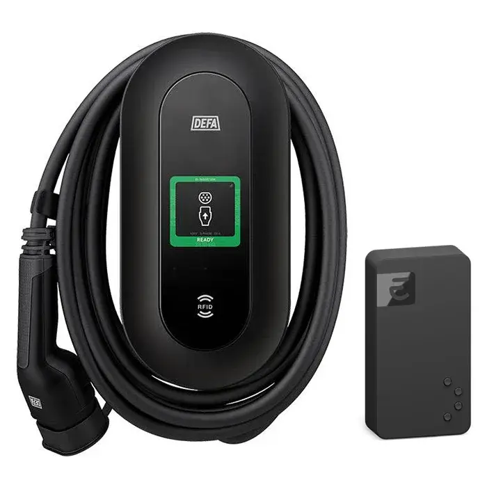 DEFA Power Solar ladestation 22 kW (6 m kabel) produktbilde