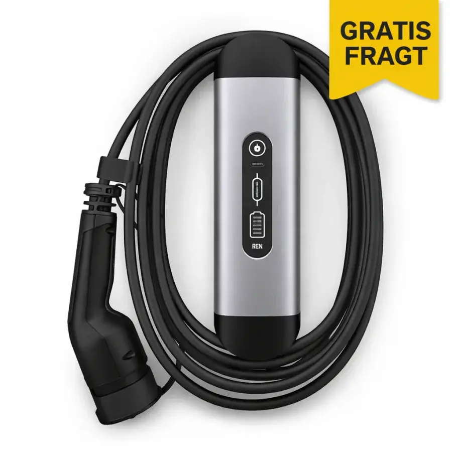 DEFA Solid 4,6 kW 1-faset Type 2 (6 m fast kabel) produktbilde